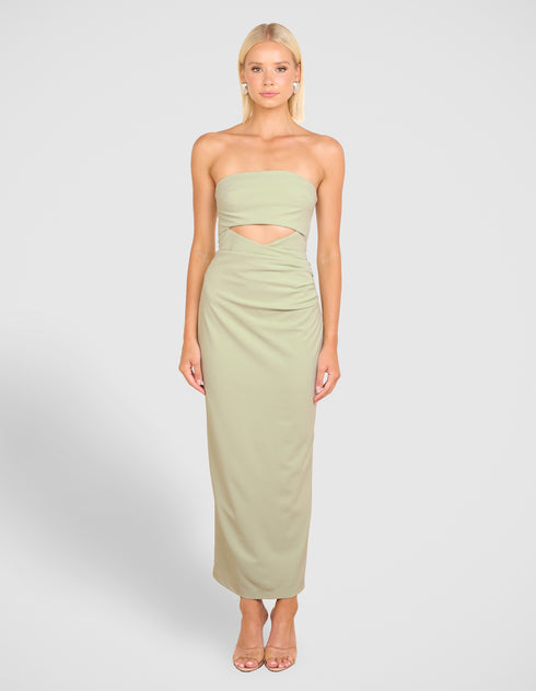 Huda Strapless Dress